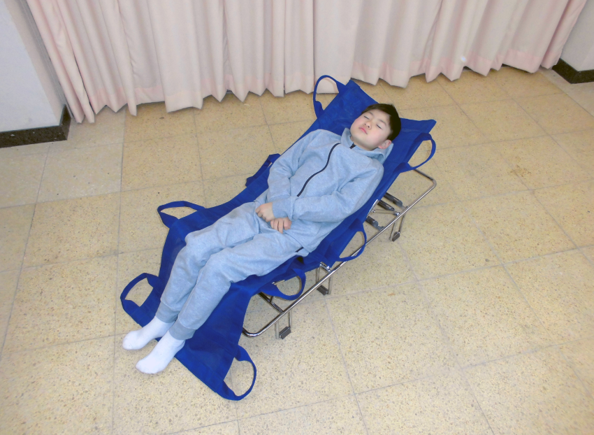 持ち上げ準備