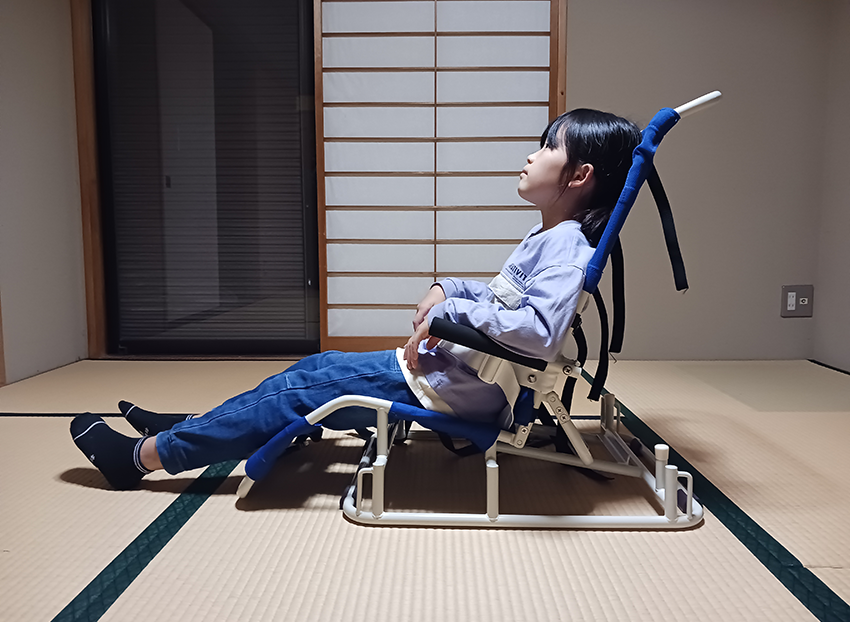 背上げ