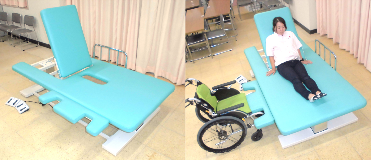 介助型電動昇降式トイレベッドさつき
